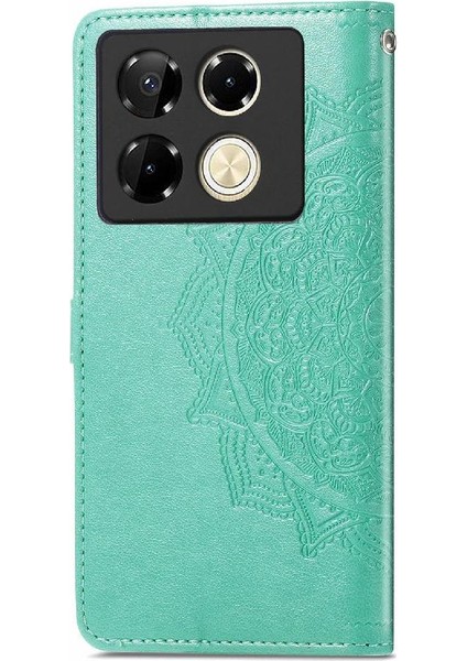 Infinix Not 40 Pro 4g Zarif Desen Basit Iş Için Flip Case (Yurt Dışından)