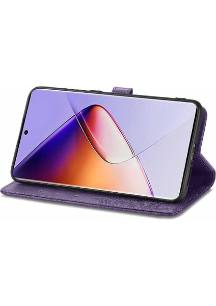 Infinix Not 40 Pro 4g Zarif Desen Basit Iş Için Flip Case (Yurt Dışından)