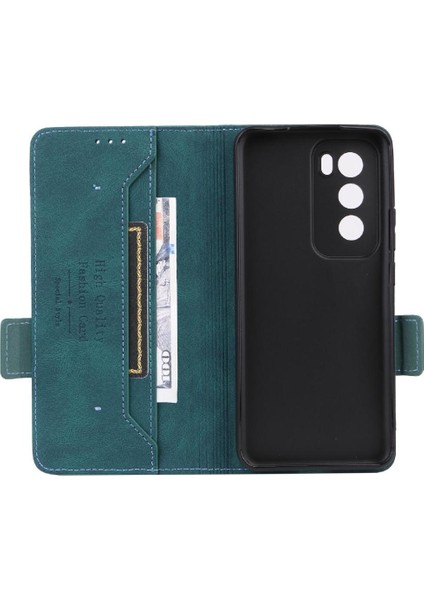 Oppo Oppo 12 5g Manyetik Cüzdan Kickstand Kart Tutucu ile Flip Case (Yurt Dışından) fırsatları