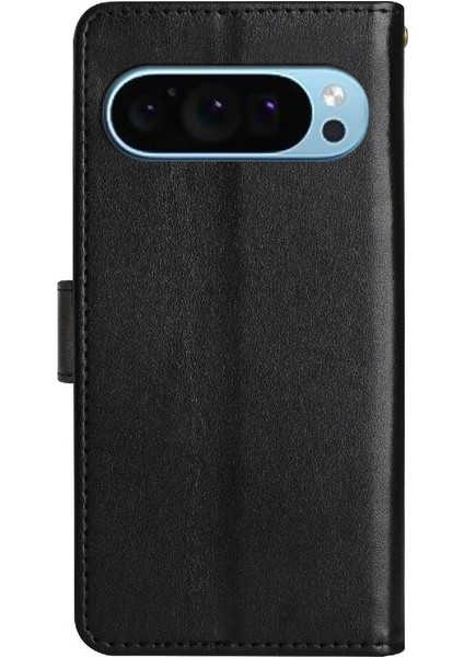 Google Pixel 9 Pu Deri Manyetik Kapatma Kickstand Kartı Için Filp Durumda (Yurt Dışından) indirimleri
