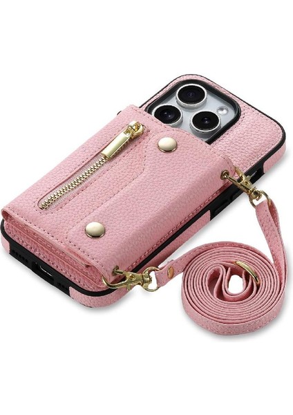 IPhone 11 Için Kılıf Pro Kart Yuvaları Mini Sırt Çantası Uzun Kayış Hafif (Yurt Dışından)