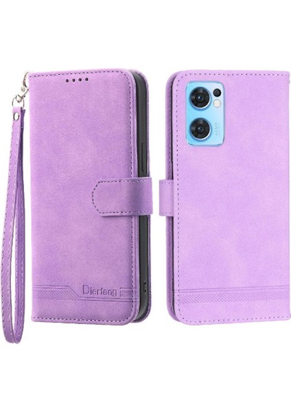 Oppo Oppo 7 5g Manyetik Kapatma Premium Bileklik Nakit Kartı Için Flip Case (Yurt Dışından)