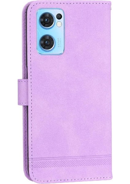Oppo Oppo 7 5g Manyetik Kapatma Premium Bileklik Nakit Kartı Için Flip Case (Yurt Dışından)