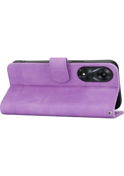 Oppo A78 4g Bileklik Premium Kart Yuvaları Manyetik Kapatma Için Flip Case (Yurt Dışından) indirimleri