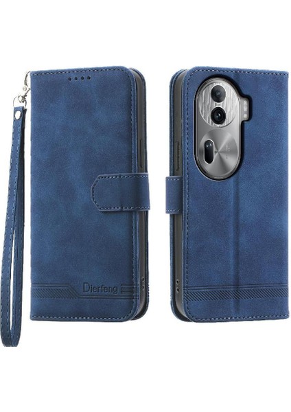 Oppo Oppo 11 Pro 5g Bileklik Kart Yuvaları Manyetik Kapatma Için Flip Case (Yurt Dışından)