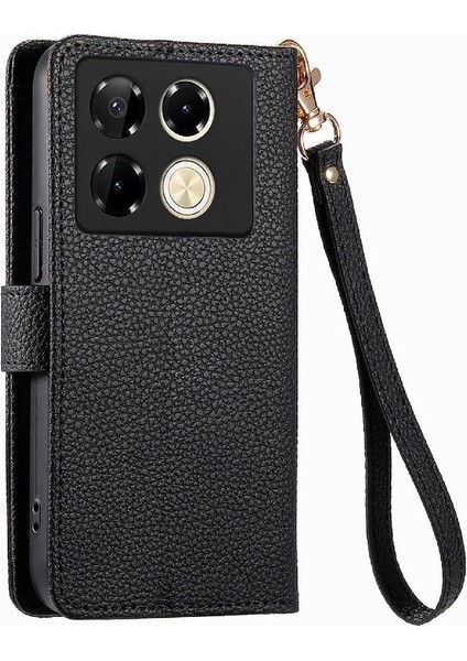 Infinix Not Için Flip Case 40 Pro 4g Darbeye Cüzdan Aşk Deri Kılıf (Yurt Dışından)