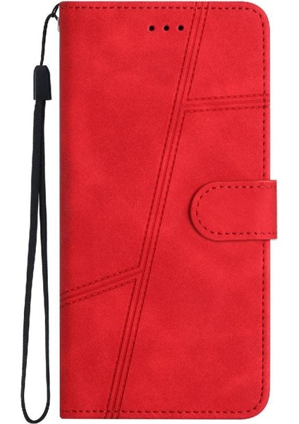 IPhone 15 Için Flip Case Artı Kart Yuvaları Tutucu Manyetik Tam Koruma Pu (Yurt Dışından)