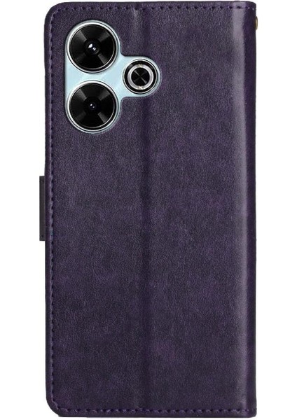 Xiaomi Redmi Için Flip Case 13 4g Bilek Kayışı Kickstand Kart Tutucu Kapatma (Yurt Dışından) indirimleri
