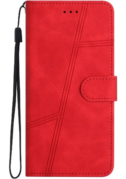 IPhone 12 Için Flip Case Pro Cüzdan Pu Deri Flip Folio Tam Koruma (Yurt Dışından)