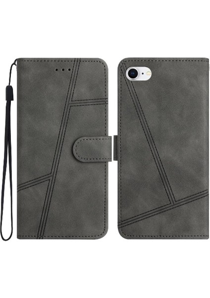 IPhone 6 Için Flip Case/6s Cüzdan Pu Deri Flip Folio Kart Yuvaları Tutucu (Yurt Dışından)