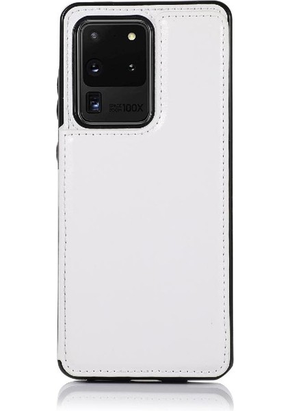 Kart ile Samsung Galaxy S20 Artı Pu Deri Kart Yuvaları Için Cüzdan Kılıf (Yurt Dışından) fırsatları