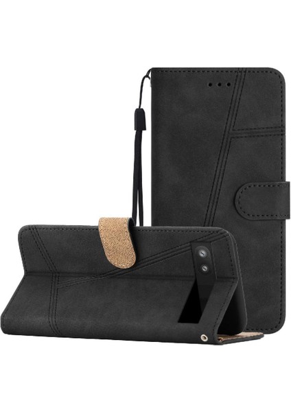 Mays Boutique Google Piksel 7A Flip Folio Cüzdan Pu Deri Tam Koruma Için Flip Case (Yurt Dışından)