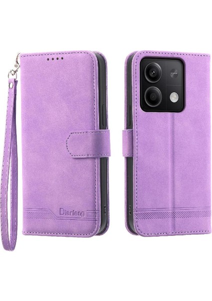 Xiaomi Redmi Not 13 Için Flip Case 5g Kart Yuvaları Premium Bileklik Nakit (Yurt Dışından)