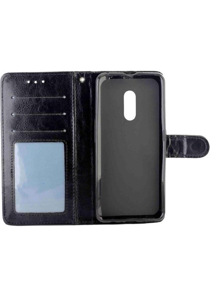 Realme x Kickstand Kart Tutucu Pu Deri Darbeye Dayanıklı Için Flip Case (Yurt Dışından) fırsatları