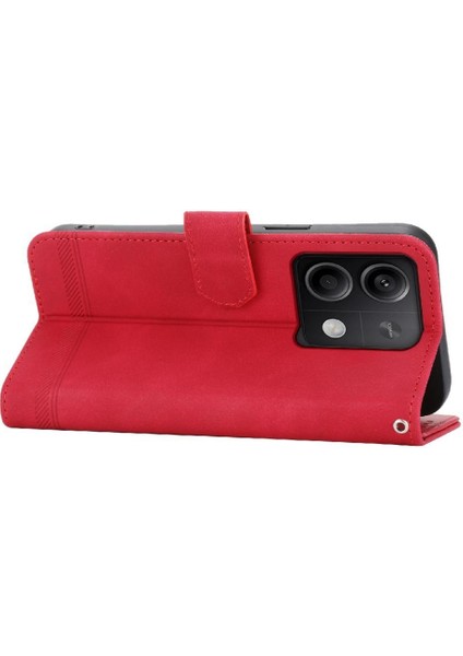 Xiaomi Redmi Not 13 Için Flip Case 5g Kart Yuvaları Premium Bileklik Nakit (Yurt Dışından)