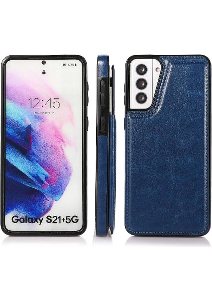 Samsung Galaxy S21 Artı Çift Manyetik Toka Kart Yuvaları Için Cüzdan Kılıf (Yurt Dışından) fiyatları