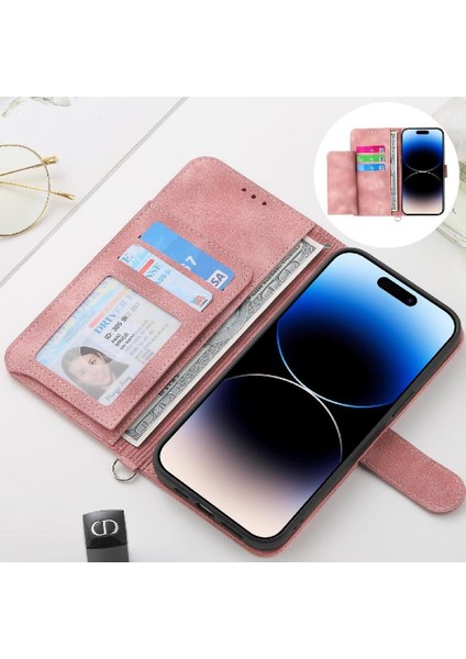 IPhone Se 4 Darbeye Dayanıklı Kabartmalı Çoklu Kredi Kartı Yuvaları Için Flip Case (Yurt Dışından)