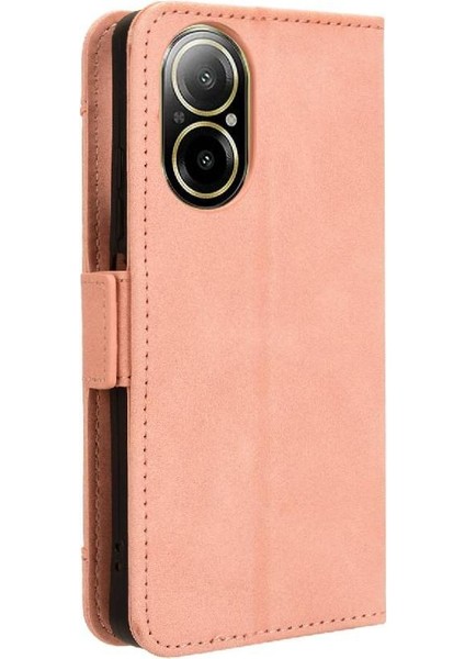Realme 12 Lite 4g Için Kılıf Ayarlanabilir Ayrılabilir Kart Tutucu Manyetik (Yurt Dışından)