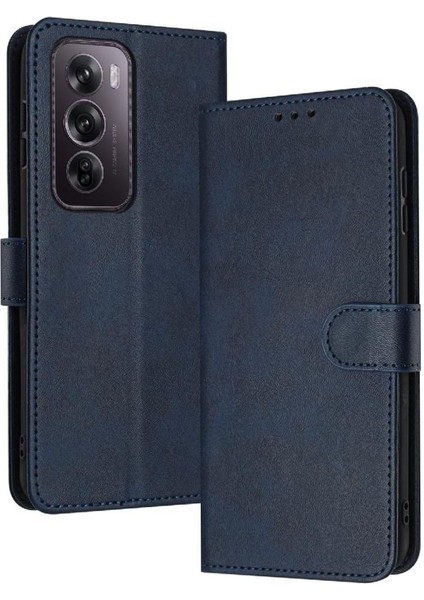 Kart Yuvası ile Oppo Oppo 12 Pro 5g Pu Deri Kickstand Için Flip Case (Yurt Dışından)