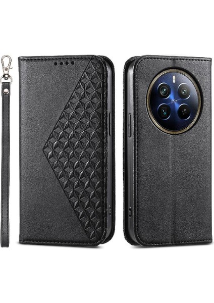 Realme 12 Pro Artı 5g Için Flip Case Standı Günlük Kullanım Cüzdan El Kayışı (Yurt Dışından)