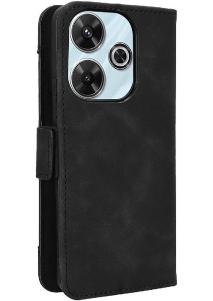 Xiaomi Poco M6 4g Deri Cüzdan Kapak Manyetik Kapatma Kartı (Yurt Dışından)