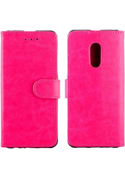 Realme x Kickstand Kart Tutucu Pu Deri Darbeye Dayanıklı Için Flip Case (Yurt Dışından)