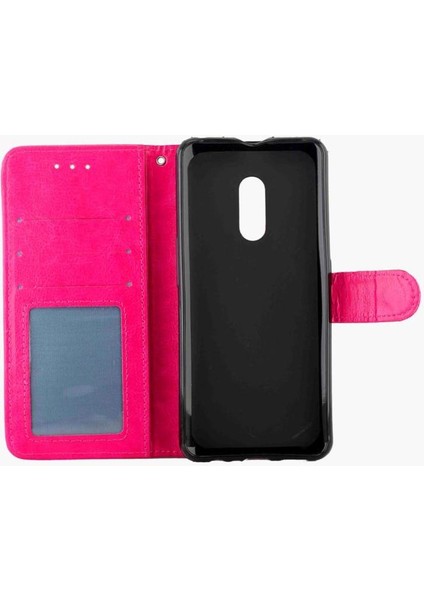 Realme x Kickstand Kart Tutucu Pu Deri Darbeye Dayanıklı Için Flip Case (Yurt Dışından) modelleri
