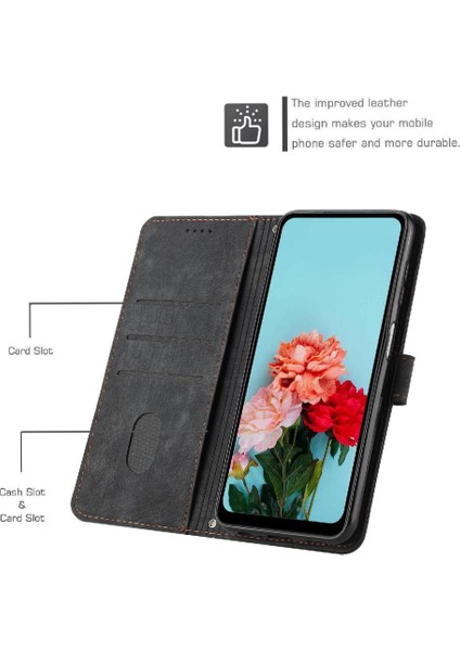 Oppo Oppo 12 5g Cüzdan Kickstand Kart Ekleme Pu Deri Için Flip Case (Yurt Dışından) indirimleri