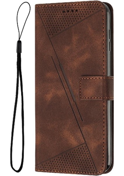 Oppo Oppo 12 5g Kart Ekleme Kickstand Pu Deri Cüzdan Için Flip Case (Yurt Dışından)