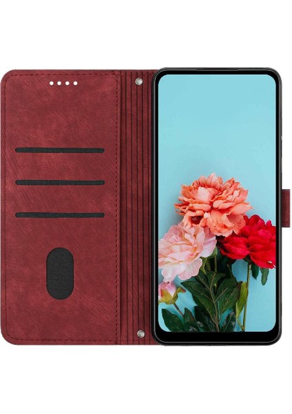 Oppo Oppo 12 5g Cüzdan Kickstand Kart Ekleme Pu Deri Için Flip Case (Yurt Dışından) modelleri
