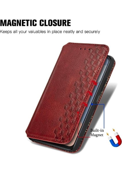 Zte A34 Moda Tasarımı Zarif Iş Çevirme Kapağı Deri Flip Case (Yurt Dışından) fiyatları