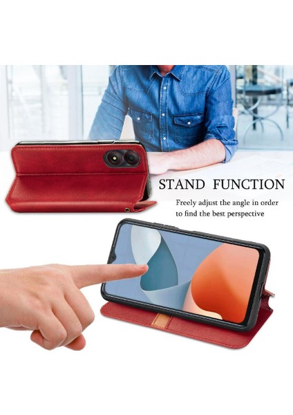 Zte A34 Moda Tasarımı Zarif Iş Çevirme Kapağı Deri Flip Case (Yurt Dışından) indirimleri