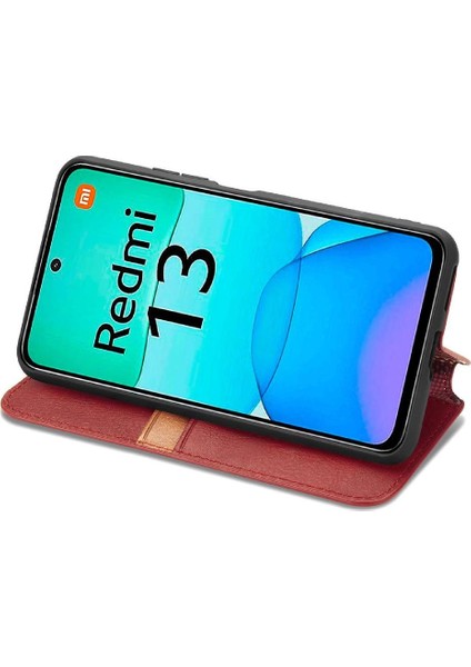 Xiaomi Redmi Için Flip Case 13 4g Kapak Çevirin Kılıf Zarif Cüzdan (Yurt Dışından) fırsatları