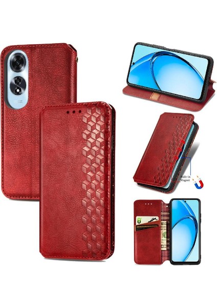 Oppo A60 4g Için Flip Case Zarif Iş Moda Tasarım Kapak Çevirin (Yurt Dışından) fiyatları