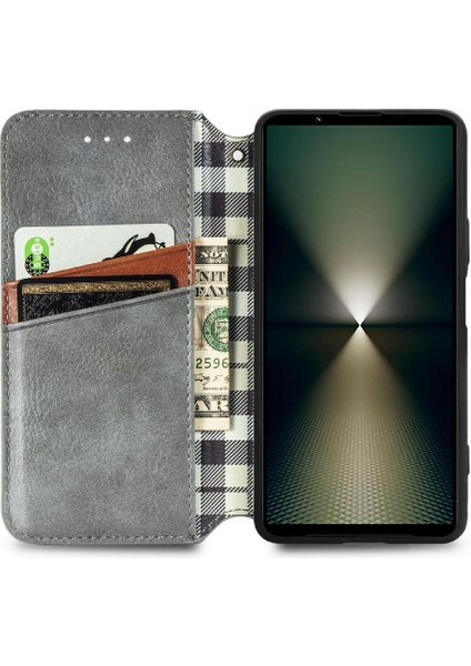 Sony Xperia 1 Vı Için Flip Case Deri Kılıf Kapak Kapak Cüzdan Fonksiyonu (Yurt Dışından) fırsatları