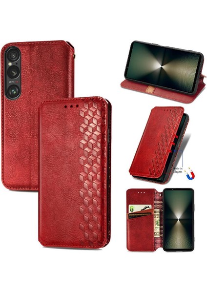 Sony Xperia 1 Vı Için Flip Case Deri Kılıf Kapak Kapak Cüzdan Fonksiyonu (Yurt Dışından) fiyatları