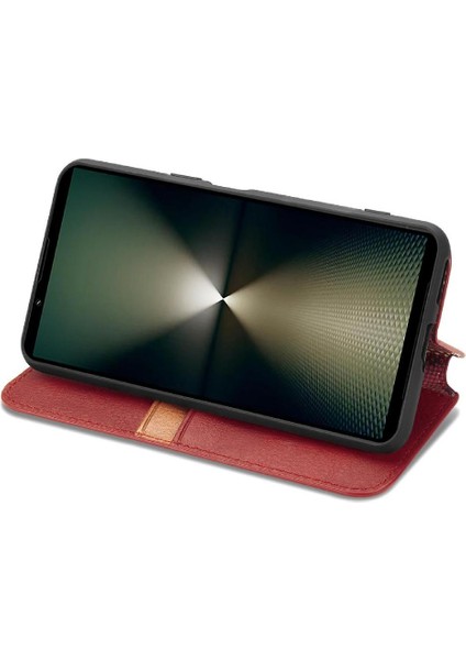 Sony Xperia 1 Vı Için Flip Case Deri Kılıf Kapak Kapak Cüzdan Fonksiyonu (Yurt Dışından) fırsatları