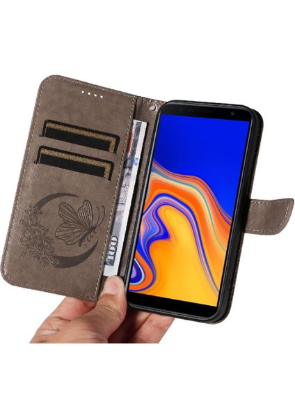 Samsung Galaxy J6 Artı Yüksek Kaliteli Deri Ayrılabilir El Için Flip Case (Yurt Dışından) modelleri