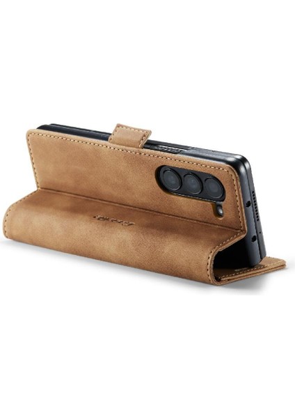 Samsung Galaxy Z Için Flip Case Fold 6 5g Kılıf Kart Yuvası Kickstand Manyetik (Yurt Dışından) fiyatları