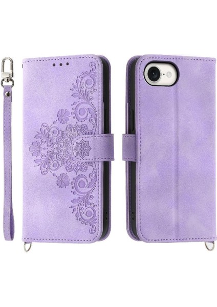 IPhone Se 4 Darbeye Dayanıklı Kabartmalı Çoklu Kredi Kartı Yuvaları Için Flip Case (Yurt Dışından)