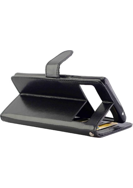 Google Piksel 7 Pro Kickstand Pu Deri Manyetik Kapatma Için Flip Case (Yurt Dışından)