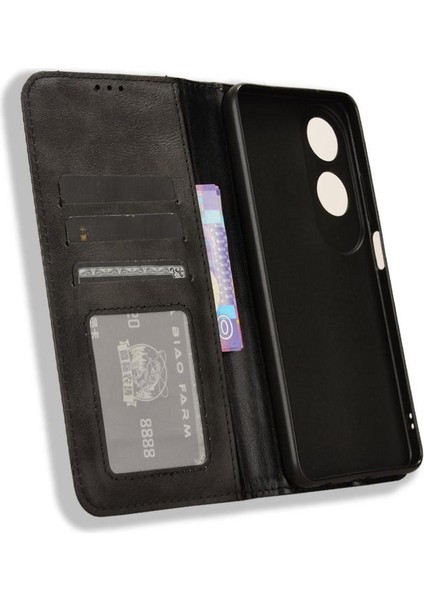 Oppo A60 4g Cüzdan Manyetik Kapatma Pu Deri Için Kılıf (Yurt Dışından) indirimleri