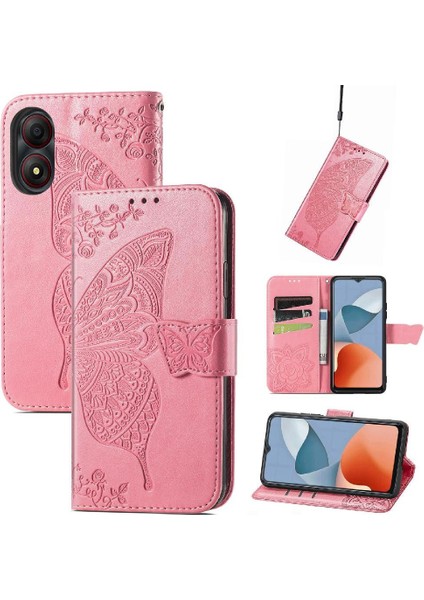 Zte A34 Flip Kapak Için Flip Case Darbeye Deri Kılıf Basit Iş (Yurt Dışından) fırsatları