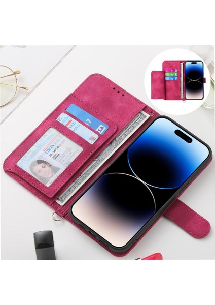 IPhone Se 4 Darbeye Dayanıklı Kabartmalı Çoklu Kredi Kartı Yuvaları Için Flip Case (Yurt Dışından) fırsatları