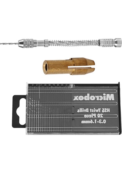 21 Adet Pin Spiral Matkap Mini Mikro Matkap Uçları Seti Endeksi Yarı Otomatik (Yurt Dışından)