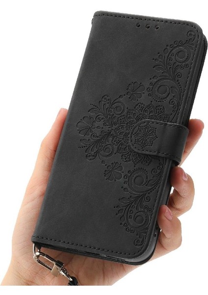 IPhone Se 4 Darbeye Dayanıklı Kabartmalı Çoklu Kredi Kartı Yuvaları Için Flip Case (Yurt Dışından)
