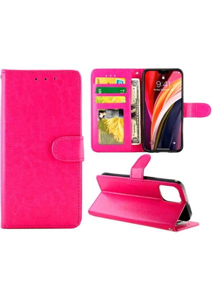 IPhone 12 Için Flip Case Pro Manyetik Kapatma Kart Tutucu Darbeye Pu (Yurt Dışından)