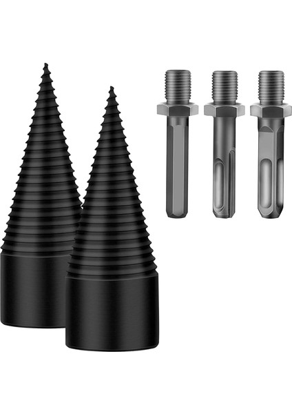 5in1 Yakacak Odun Kütük Ayırıcı Matkap Uçları El Matkabı Için 42MM Matkap Uçları (Yurt Dışından)