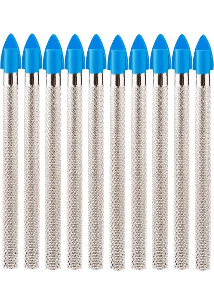 10 Adet Matkap Uçları Seramik Karo Ayna Için Sondaj Aracı 6/8/10/12MM (Yurt Dışından)