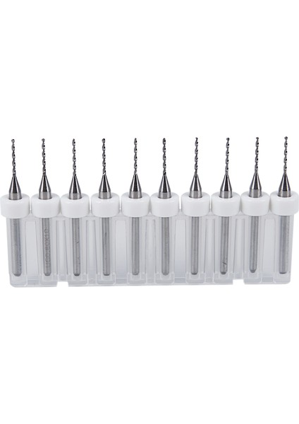 10 Adet/takım 0.8mm Pcb Baskı Devre Kartı Karbür Mini Matkap Uçları Aracı (Yurt Dışından)